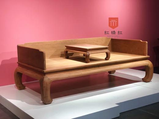 红桥红 家具严选  缅甸花梨(大果紫檀）  【弯腿罗汉床】 商品图5