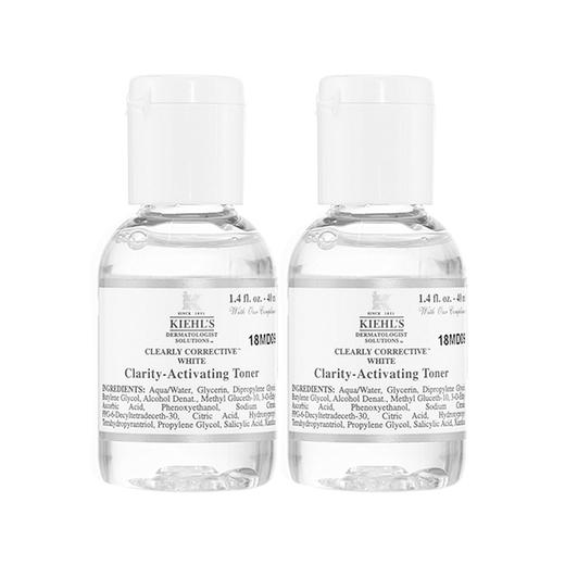 ·一般贸易· 【专柜版】科颜氏集焕白净透爽肤水 40ml*2 小样 商品图0