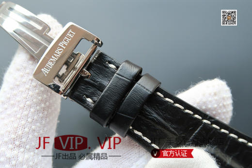 JF爱彼皇家橡树离岸型26170st。克隆原装3126多功能计时机械机芯！原装正品1:1开模，42mm直径，尺寸重量做工无差距！全功能计时！皮表带，男士手表，自动机械机芯，密底 商品图7