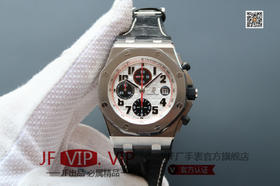 JF爱彼皇家橡树离岸型26170st。克隆原装3126多功能计时机械机芯！原装正品1:1开模，42mm直径，尺寸重量做工无差距！全功能计时！皮表带，男士手表，自动机械机芯，密底