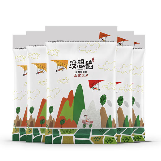 没想稻五常稻花香大米 20斤装 商品图2
