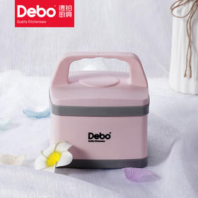 Debo德铂伊布不锈钢单层饭盒