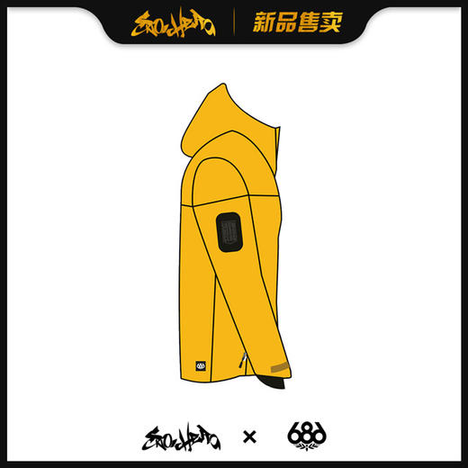 [新款队服预售]SNOWHERO x 686 GLCR GORE-TEX GT Jacket 商品图3
