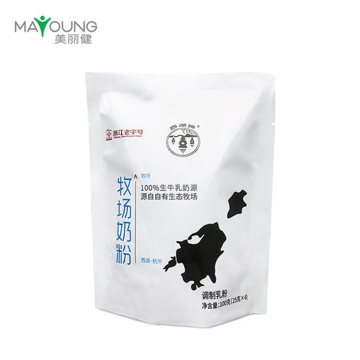 西湖牌牧场奶粉100g 商品图0