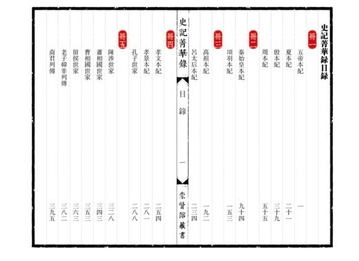 【经典唯品】正版包邮 《史记菁华录》（一函六册）手工宣纸 线装繁体竖排 商品图8