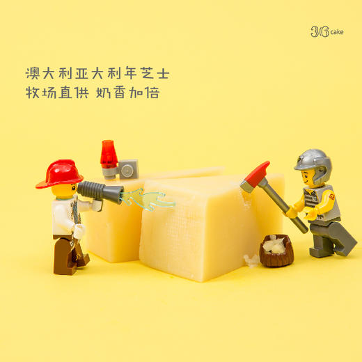 全网新创儿童专款蛋糕-乐高之旅·酸奶芝士慕斯 商品图3