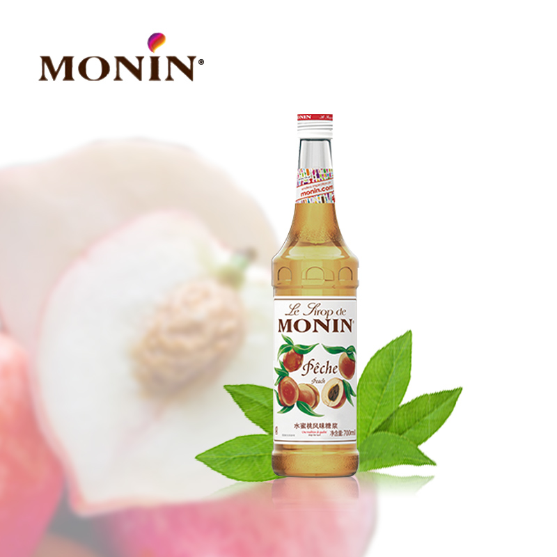 莫林monin 玫瑰风味糖浆 1l,700ml