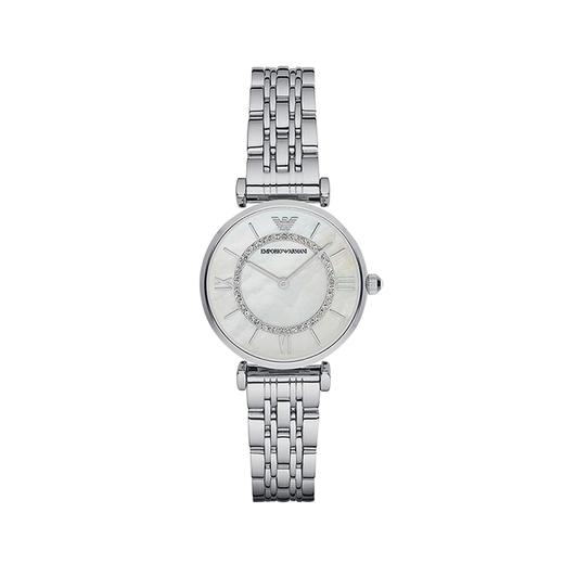 意大利 阿玛尼Emporio Armani 钢质表带女士经典时尚休闲石英腕表 AR1908 商品图0