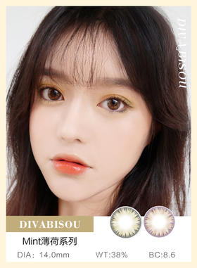Divabisou Mint薄荷(棕灰/棕紫)
