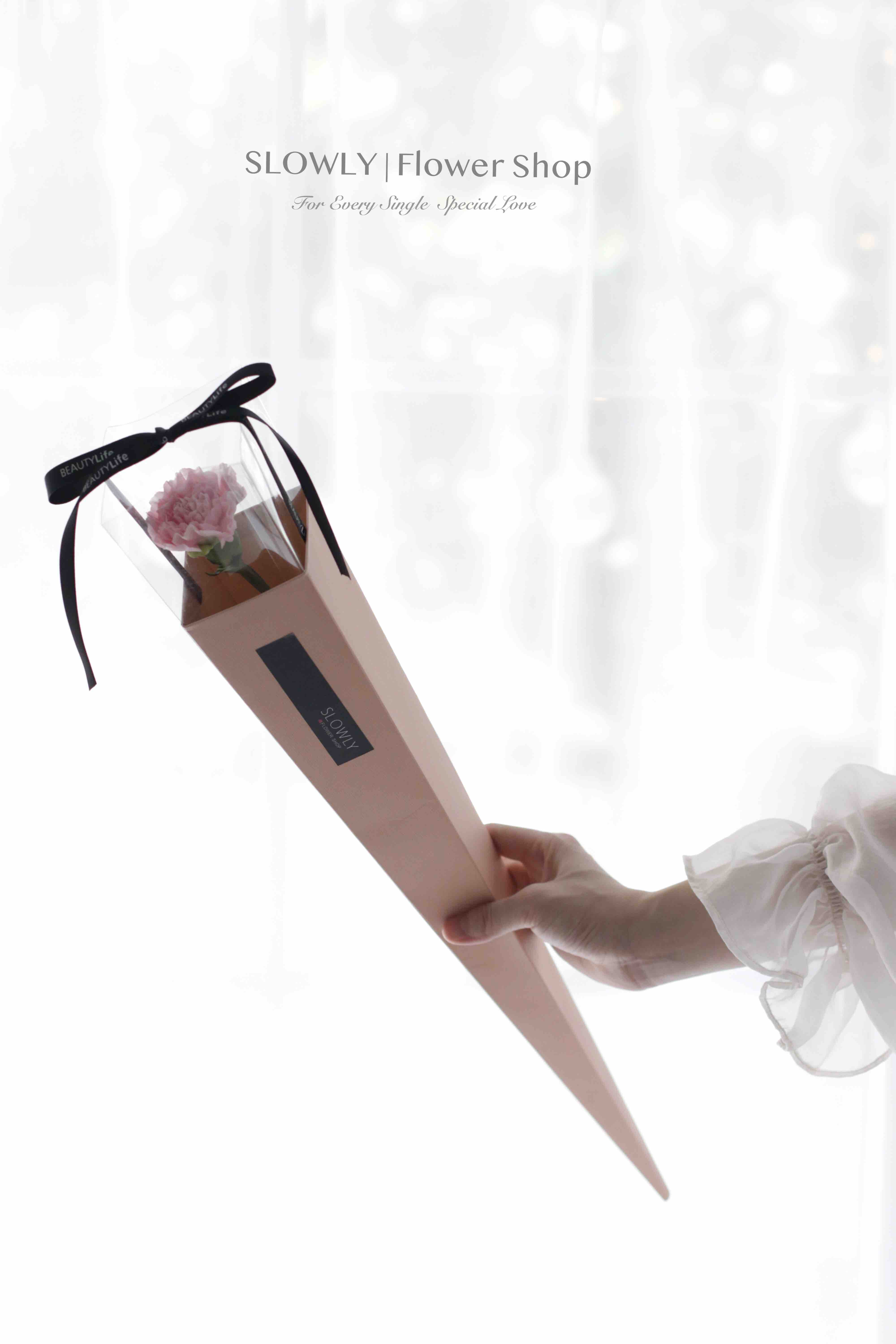 单支礼盒康乃馨