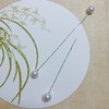 「简」Akoya珍珠18K白金耳坠 商品缩略图0