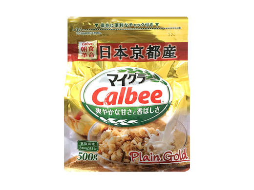 日本进口 卡乐比 北海道黄金混合燕麦片500g冲饮即食早餐 商品图0