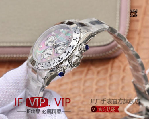 JH出品🔥最新定制升级版本🔥劳力士Rolex超级宇宙计时迪通拿升级版本，升级4130机芯盖板，与原版更逼真。男士腕表，精钢表带 商品图5