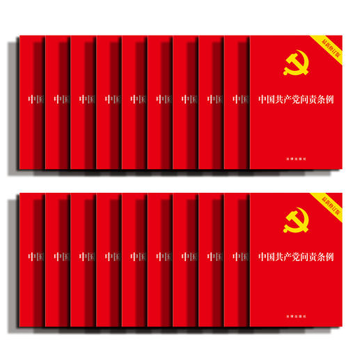 20本套 中国共产党问责条例（最新修订版） 商品图0