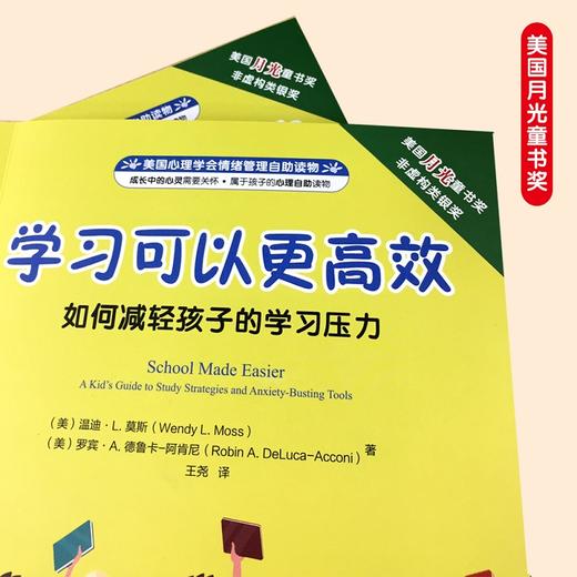 美国心理学会情绪管理自助读物--学习可以更高效：如何减轻孩子的学习压力 商品图2