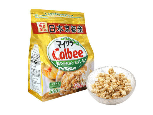 日本进口 卡乐比 北海道黄金混合燕麦片500g冲饮即食早餐 商品图2