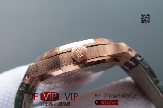 爱彼皇家橡树15402（15400的满天星款），原装正品开模表壳，连每一颗螺丝，刻度丁，LOGo和原装都一样，原装克隆3120全自动机械机芯，手工镶嵌捷克水钻，色泽亮度与原装非常接近！ 商品图3