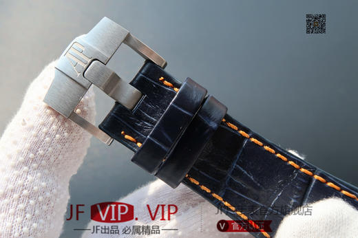 JF爱彼皇家橡树离岸型26170。克隆原装3126多功能计时机械机芯！原装正品1:1开模，42mm直径，尺寸重量做工无差距！全功能计时！皮表带，男士手表 商品图6