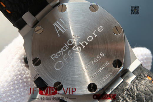 JF爱彼皇家橡树离岸型26170。克隆原装3126多功能计时机械机芯！原装正品1:1开模，42mm直径，尺寸重量做工无差距！全功能计时！皮表带，男士手表 商品图5