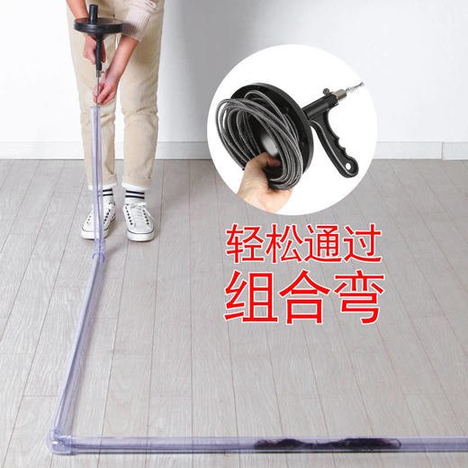 通下水道神器通卫生间地漏清理器堵塞工具厨房厕所管道马桶疏通器 商品图4