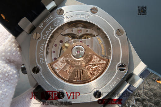 JF爱彼皇家橡树离岸型26170。克隆原装3126多功能计时机械机芯！原装正品1:1开模，42mm直径，尺寸重量做工无差距！全功能计时！皮表带，男士手表 商品图5