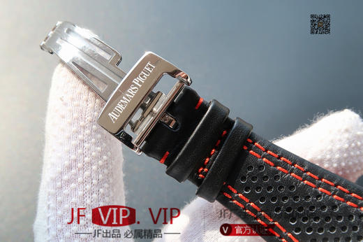 JF爱彼皇家橡树离岸型26170。克隆原装3126多功能计时机械机芯！原装正品1:1开模，42mm直径，尺寸重量做工无差距！全功能计时！皮表带，男士手表 商品图7