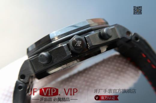 JF爱彼皇家橡树离岸型26170。克隆原装3126多功能计时机械机芯！原装正品1:1开模，42mm直径，尺寸重量做工无差距！全功能计时！皮表带，男士手表 商品图4