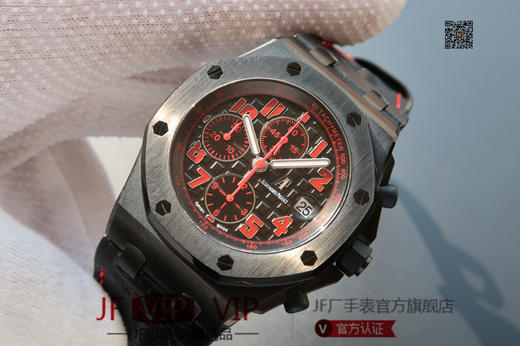 JF爱彼皇家橡树离岸型26170。克隆原装3126多功能计时机械机芯！原装正品1:1开模，42mm直径，尺寸重量做工无差距！全功能计时！皮表带，男士手表 商品图2