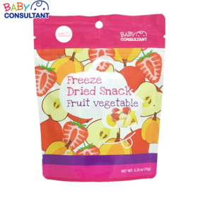 【一般贸易】宝贝顾问 宝宝零食 宝宝辅食 水果干 果蔬干 冻干水果 进口 水果蔬菜冻干片10g/每袋