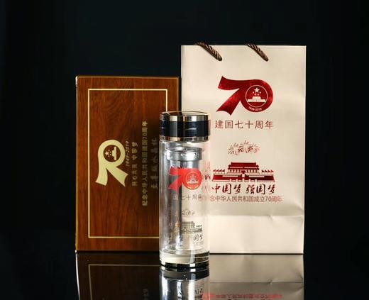 70周年木盒玻璃杯 商品图0