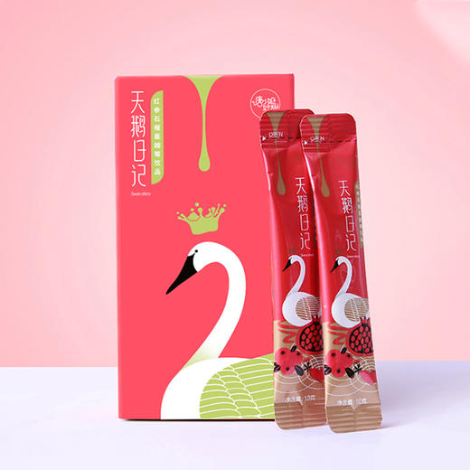 【提亮肤色 去黄美白淡斑】唐小姐好甜红参石榴蔓越莓饮品10g*10包/盒 商品图0