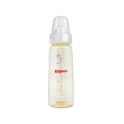 【一般贸易】Pigeon贝亲标准口径PPSU塑料奶瓶（240ml）AA124 商品图0