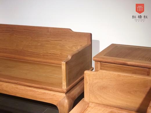 红桥红  家具严选  缅甸花梨(大果紫檀）  【抱珠沙发十件套】 商品图3