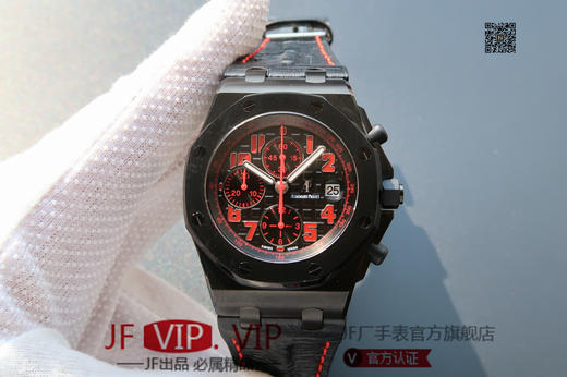 JF爱彼皇家橡树离岸型26170。克隆原装3126多功能计时机械机芯！原装正品1:1开模，42mm直径，尺寸重量做工无差距！全功能计时！皮表带，男士手表 商品图0