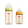 【一般贸易】贝亲—宽口径PPSU奶瓶240ml（绿色）/160ml（黄色）AA74+AA77 商品缩略图0