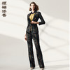 颈袖添香-套裤-J93A3471颈袖添香秋季新款时尚职场气质OL职业装格纹修身小西装套裤女J93A3471 商品缩略图0
