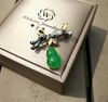 阳绿高冰翡翠葫芦造型胸针 商品缩略图6
