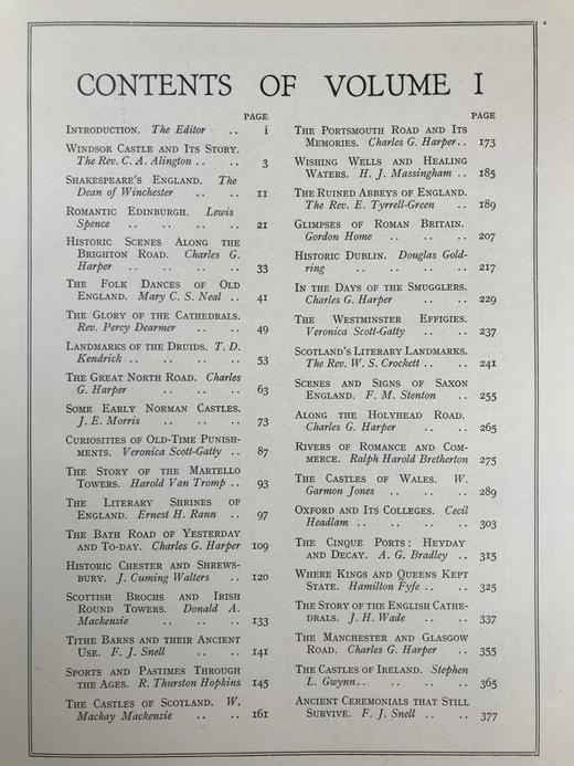 约1900年 英国建筑风景图集（全4卷） 千余幅插图 漆布精装大16开 商品图5