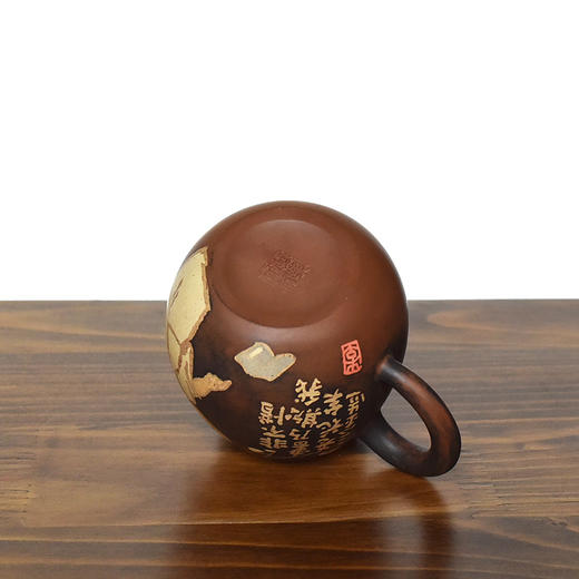 建水紫陶 三金壶 商品图5