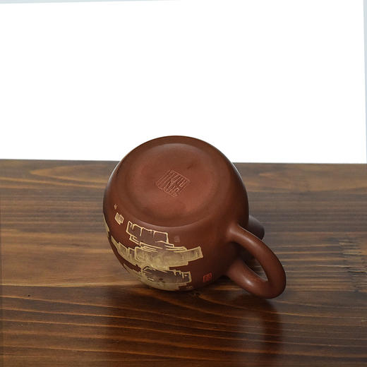 建水紫陶 三金壶 商品图5