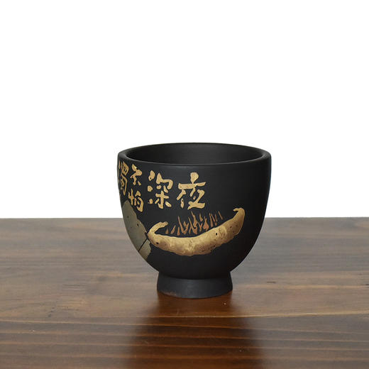 建水紫陶 三金品杯 商品图7