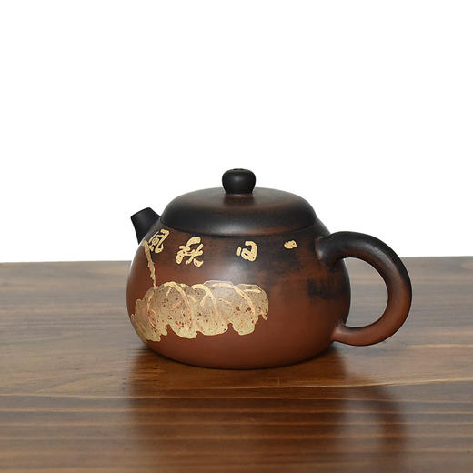 建水紫陶 三金壶 商品图4