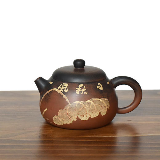 建水紫陶 三金壶 商品图3