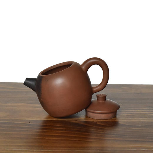 建水紫陶 三金壶 商品图4