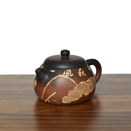 建水紫陶 三金壶 商品图2
