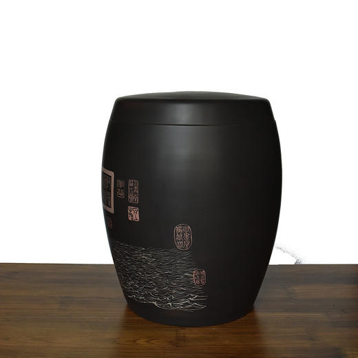 陶茶居 14片腰鼓茶罐 商品图2