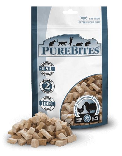 PureBites鸡胸+羊肝(猫)冻干经济装28g 商品图0