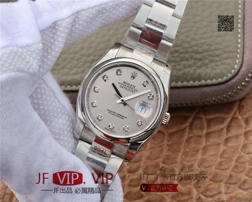 GMF劳士力更​新V2版本。 DATEJUST超级904L最‌强版​本日‌志型36系‎列腕表‎，男士腕表，精钢表带，自动机械机芯，密底。 商品图2