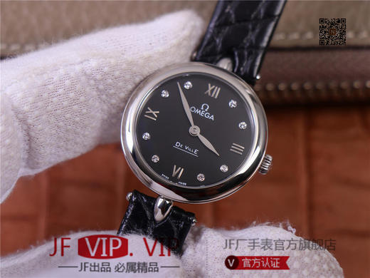 GS优雅之作—欧米茄蝶飞系列424.13.27.60.55.001腕表(Dewdrop) 腕表尺寸27.4mmX8.8mm与原装一致 ，【机芯】瑞士进口石英机芯 商品图3