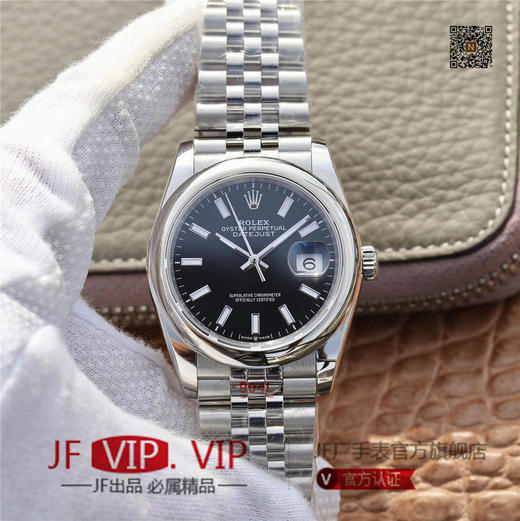 GMF劳力士更​新V2版本DATEJUST超级904L最‌强版​本日‌志型36系‎列腕表‎，男士腕表，精钢表带，自动机械机芯，密底。 商品图0